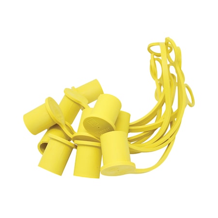 A & I Products Yellow Dust Cap, 1/2" 7" x6" x4" A-5209-4M-YE-P